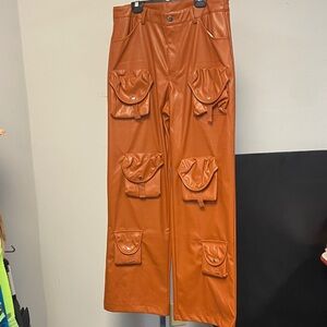 Hot & Delicious Orange Cargo Pants
